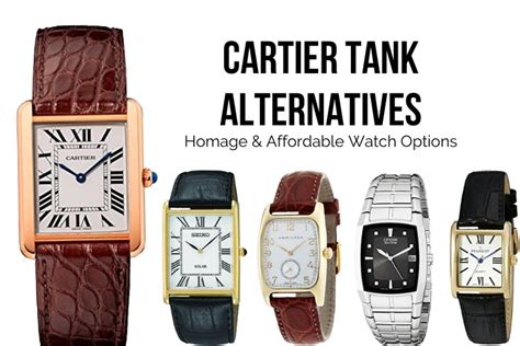 tank style watch mens|cartier panthere alternative.